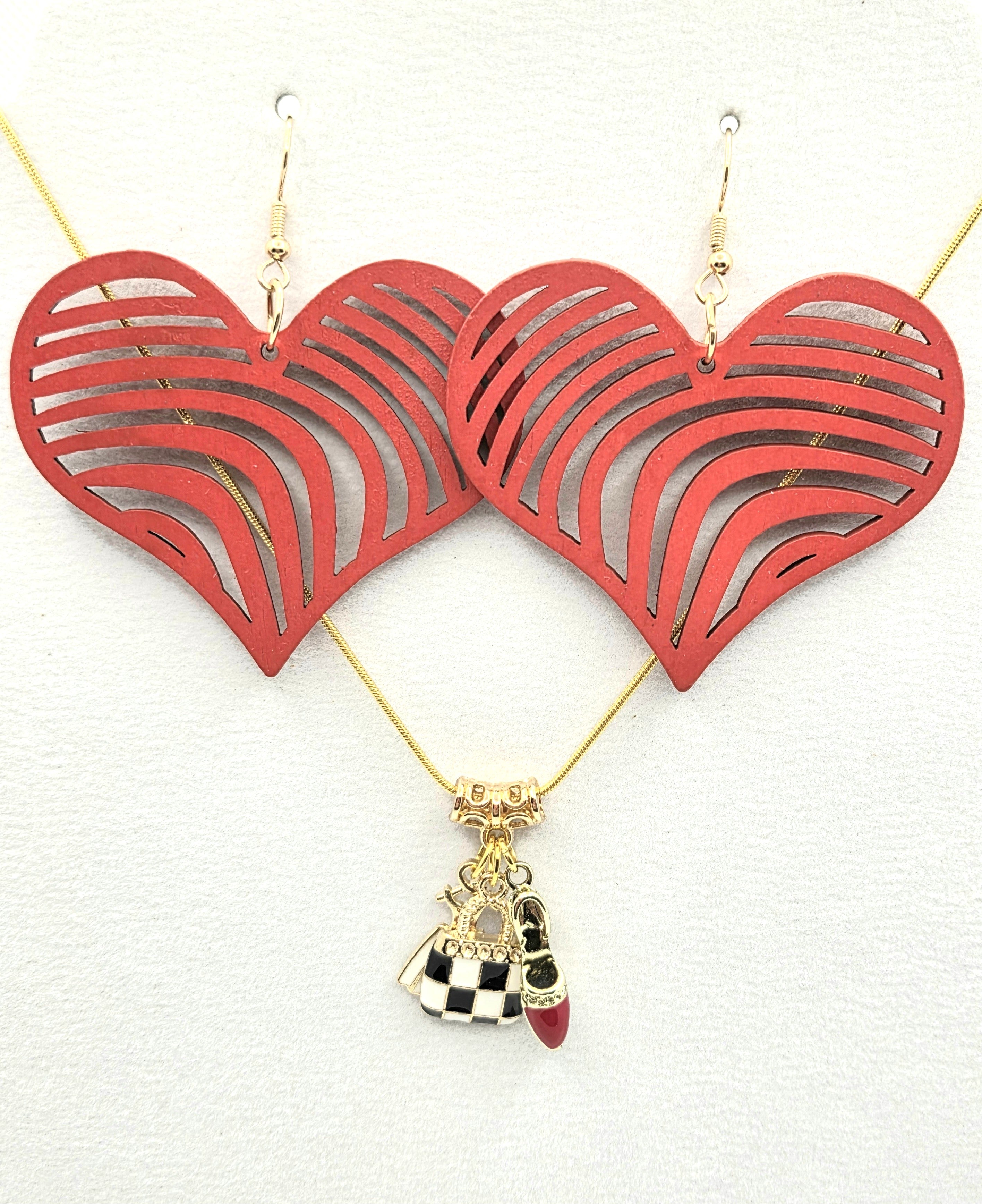 JUST FOR FUN BUNDLE:  Glamour Girl Necklace & Earrings Set