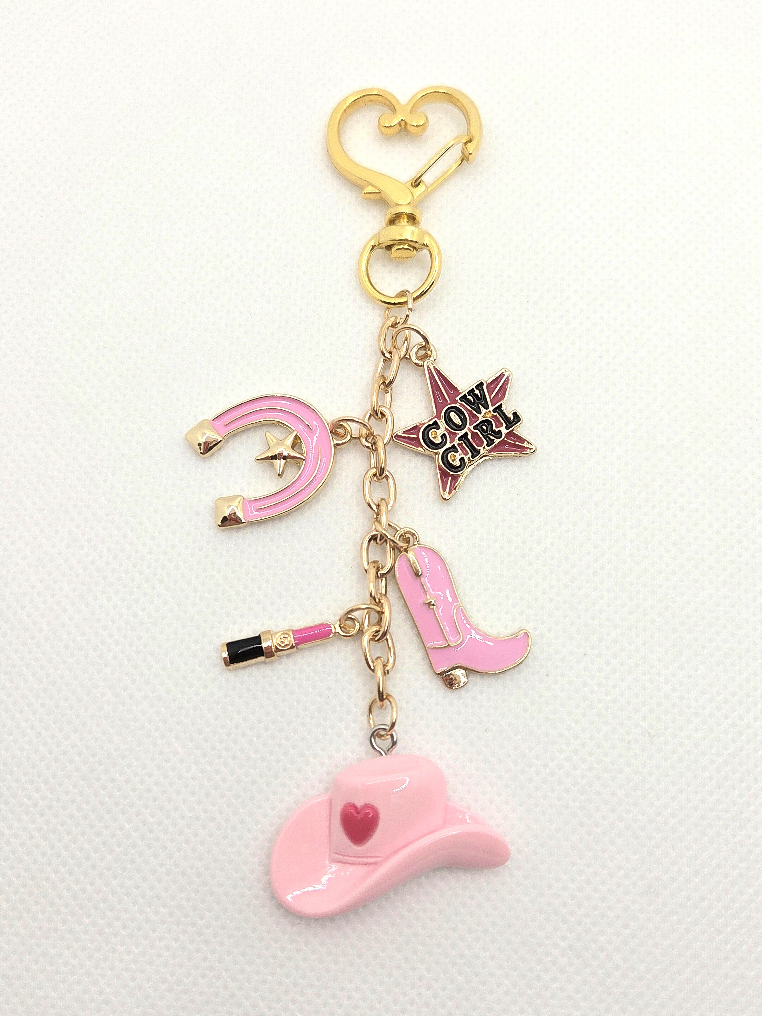 JUST FOR FUN BUNDLE: Whimsical Multi-Charm Clutter Keychain