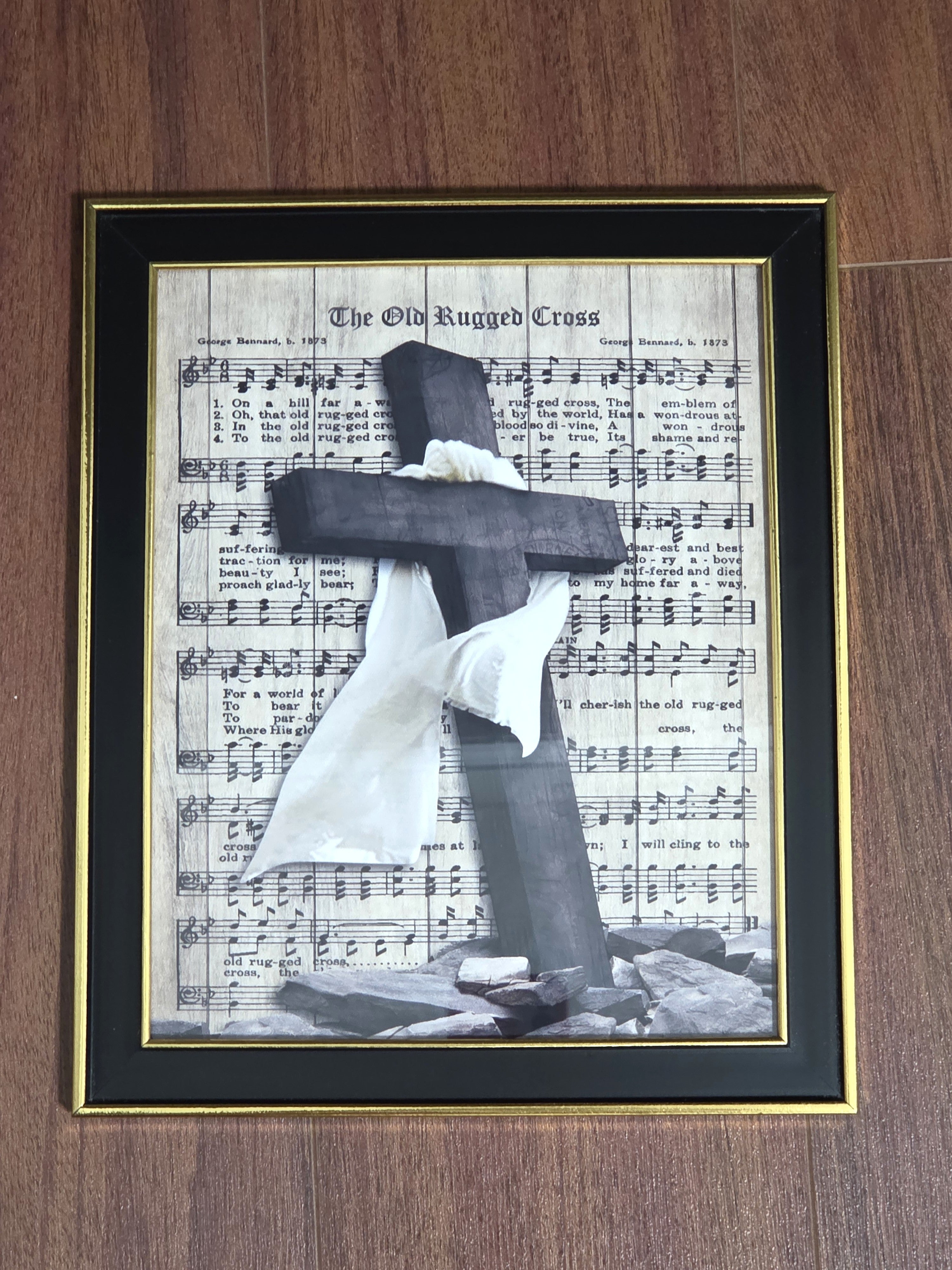 Cling to the Old Rugged Cross (8”x10” Canvas)