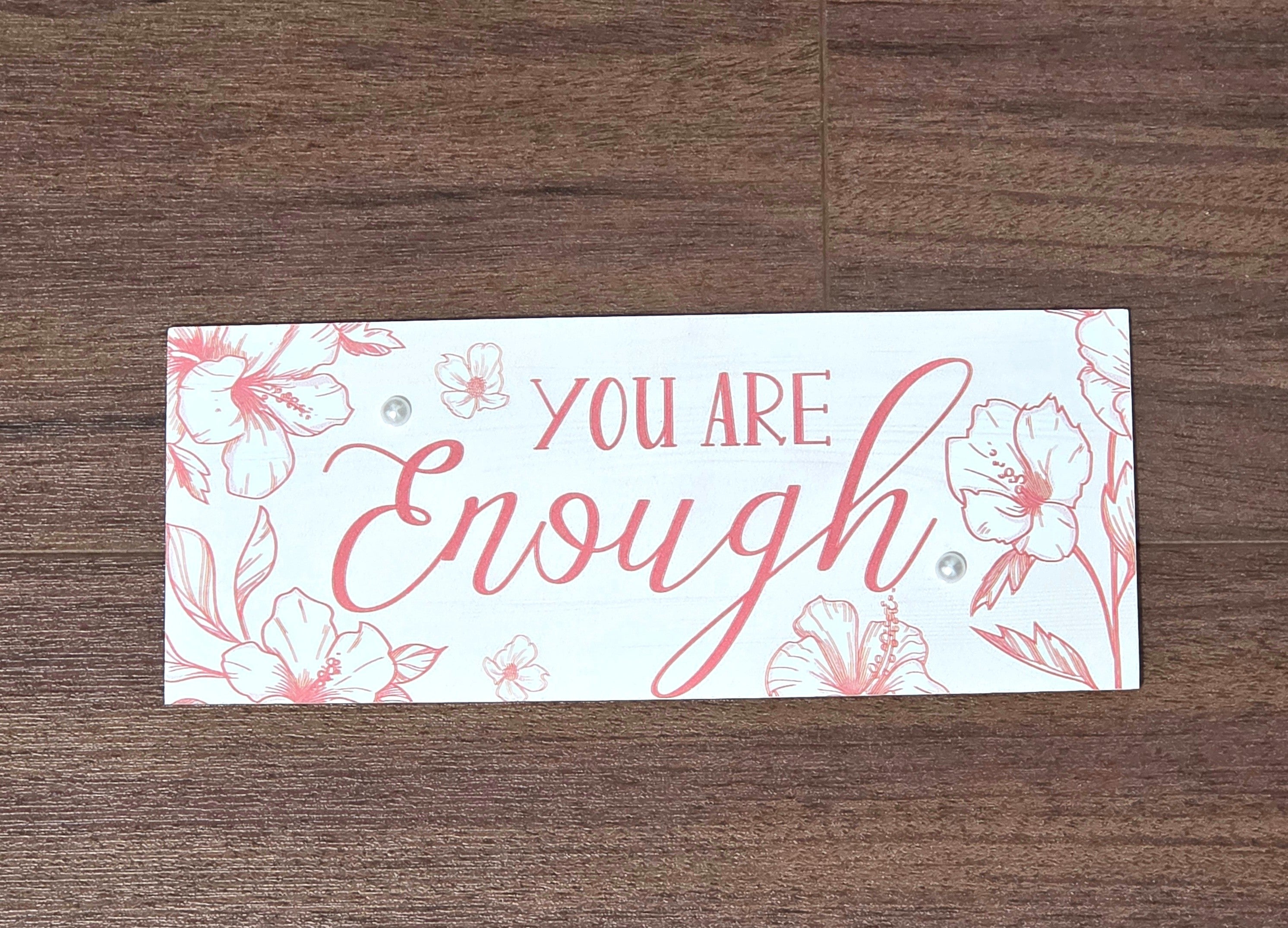 Faith-Based "YOU ARE" (How God Sees Us) – 3-Piece Affirmation Wood Sign Set